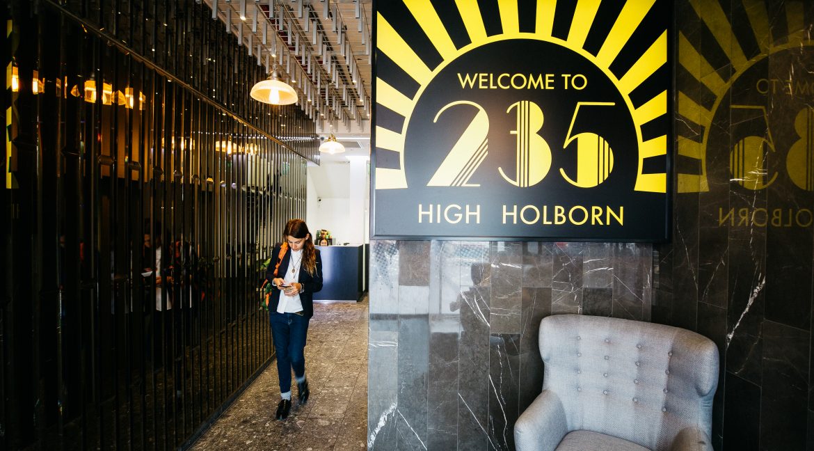 235 High Holborn entrance