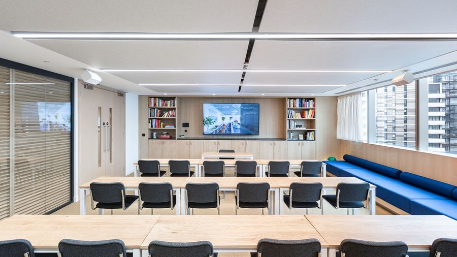 The Hewitt conference room