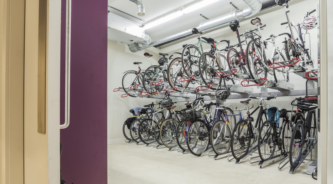 9 Dallington Street Bike storage