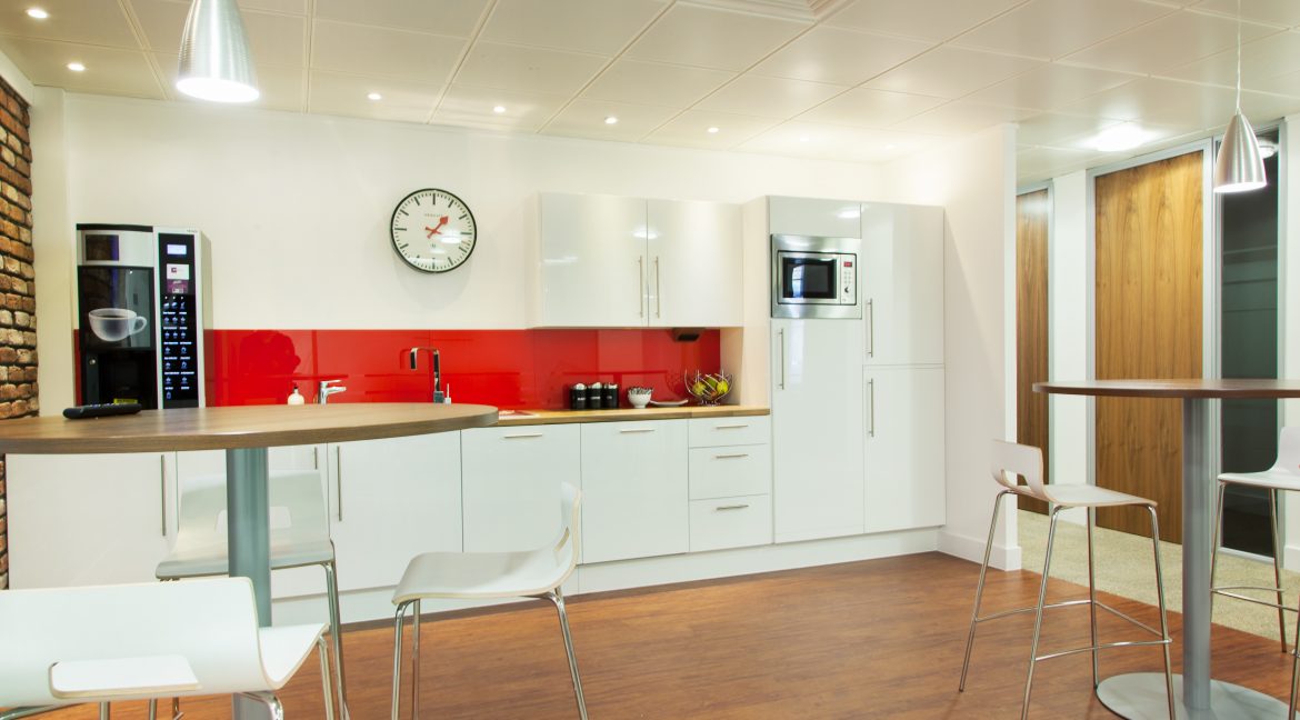 107 Leadenhall Street 5th floor kitchen and breakout space