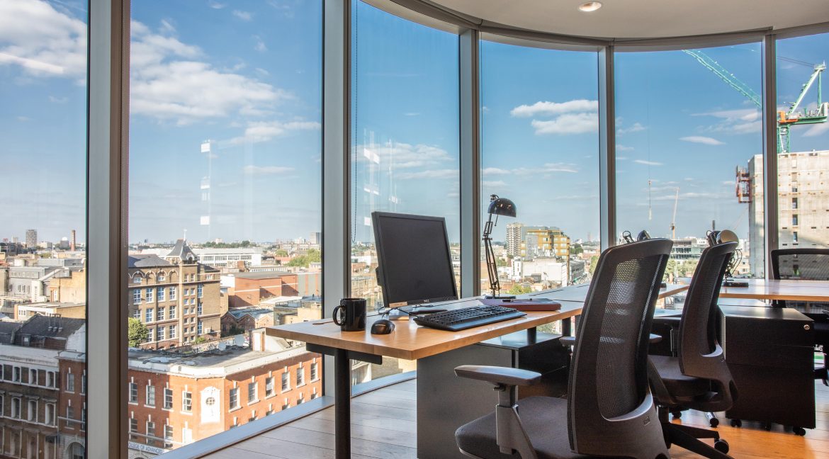 Aldgate Tower office breathtaking views