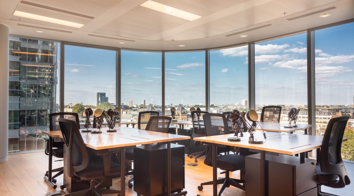 Aldgate Tower stunning private office