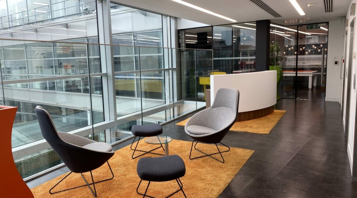 110 High Holborn open plan office space (1)