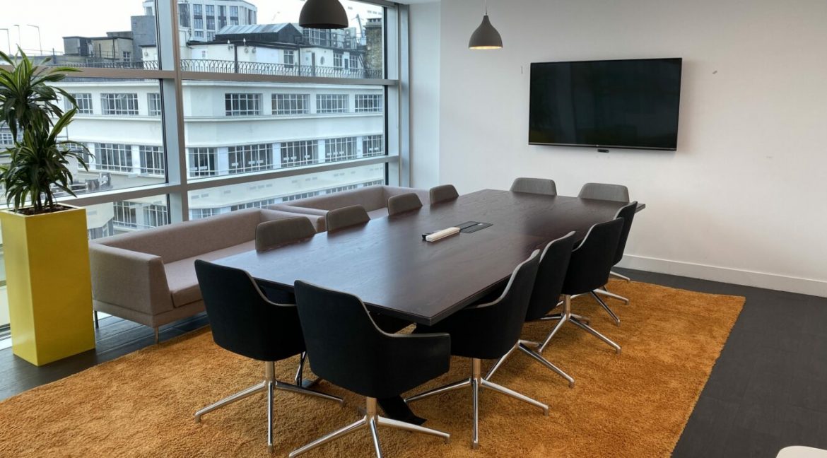 110 High Holborn open plan office space (2)
