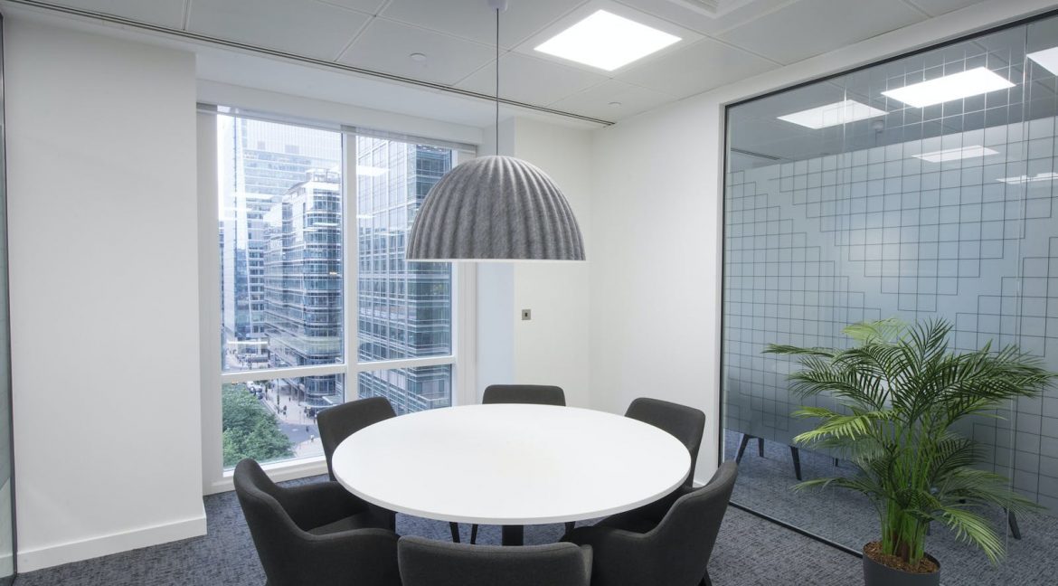 One Canada Square meeting room