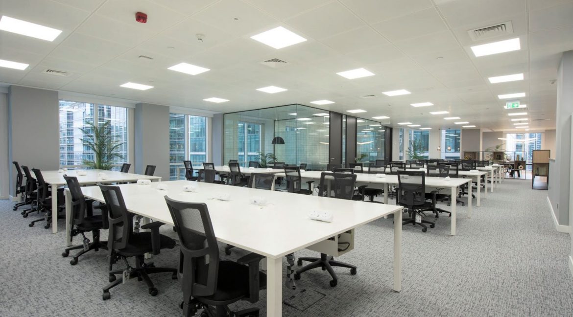 One Canada Square office space